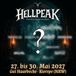 Hellpeak 2027 - Blind Tagestickets Freitag und Samstag
